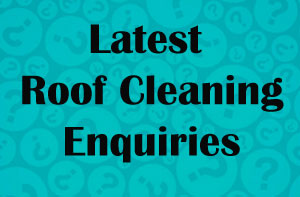 Shropshire Roof Cleaning Enquiries