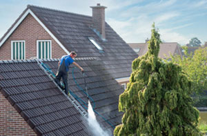 Pressure Washing Roof Lymm UK