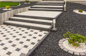 Pathway Block Paving Near Beeston Nottinghamshire